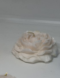 Roses from candles