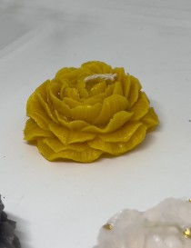Roses from candles