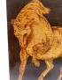 Woodburning Tableau Horse