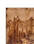 Woodburning Tableau Scene from the Nature