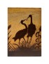 Woodburning Tableau Two Birds