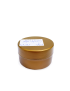 60g gold jar of Shea and Coconut moisturizing cream for face and body.