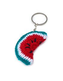 Handmade Crochet Keychain | Stuffed Amigurumi Bag Charm