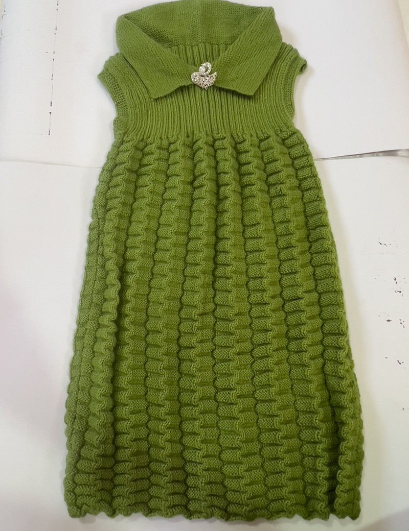 Wool dress