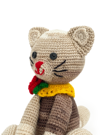 Yellow Scarf Cat