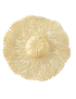 Oversized Yellow Beach Hat