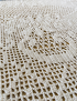 Vintage Crochet Table Cover (133x91cm)