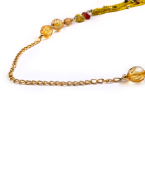 Multi Layers Beaded Cinderella Necklace
