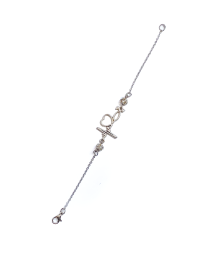 Metal and Crystals Bracelet