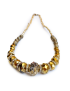 Gold Shine Crystal Necklace