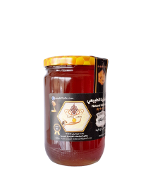 Side label of Safita Mountain Honey showing quality certification.