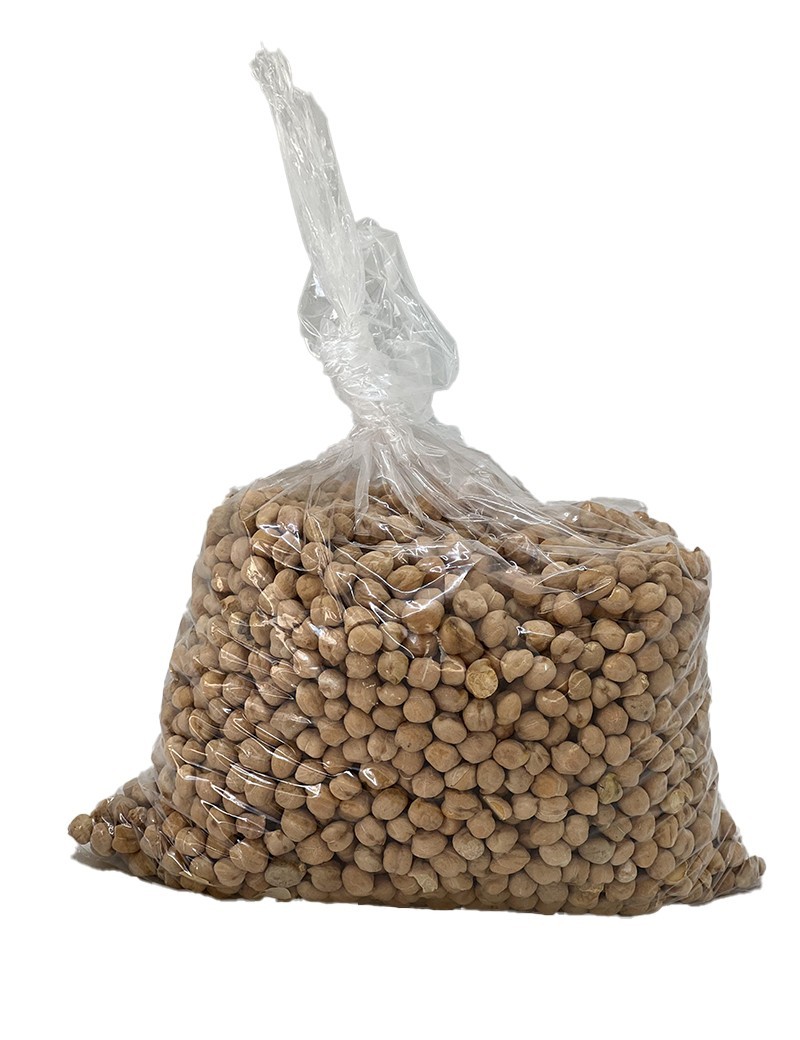 Grained chickpeas