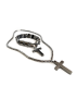 Fashion Black Hematite Cross Set
