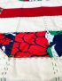 Handmade Geometric Embroidered Bedspread | Syrian Heritage Linen | Project Nahlat Souriya