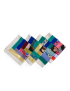 Handmade Patchwork Pillow Covers | Set of 4 | Oriental Heritage Design | Zipper Closure