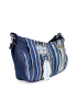 Fazlakat Rima Jeans Patchwork Denim Bag | Medium Upcycled Tote | Lined with Zipper