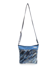 Fazlakat Rima Jeans Loops Bag | Upcycled from Jean Pelt Loop | Medium Boho Denim Bag