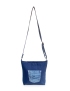 Fazlakat Rima Jeans Loops Bag | Upcycled from Jean Pelt Loop | Medium Boho Denim Bag