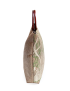Fazlakat Luxury Jute & Embroidered Tote | Large Bag with Wooden Handle | Lined with Zipper