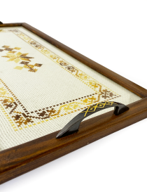Golden Bloom Tray