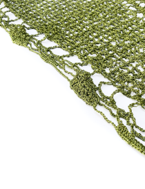 Sage Diamond Handwoven Table Runner