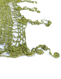 Sage Diamond Handwoven Table Runner