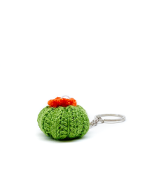 Pumpkin Crochet Keychain