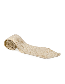 Neutral Silk Crochet Vintage Necktie