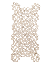Rectangular Lace Crochet Doily Set of 5