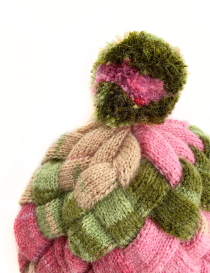 Soft Mohair Wool Set | Multi-Color Hat & Infinity Scarf – Ultra Soft