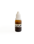 Small dropper bottle containing dark brown liquid propolis extract
