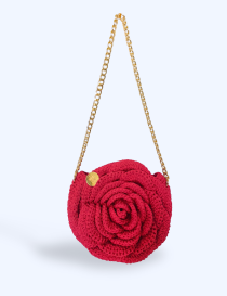 Damask Rose Handmade Crochet Bag | Gift Delivery Syria