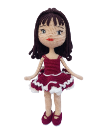 Handmade Crochet Doll Tala | Send Gifts to Syria