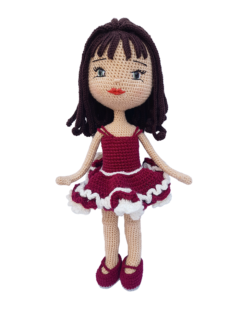 Handmade Crochet Doll Tala | Send Gifts to Syria