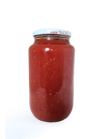 Qitaf 2kg jar of cooked local Syrian diced tomatoes for family delivery