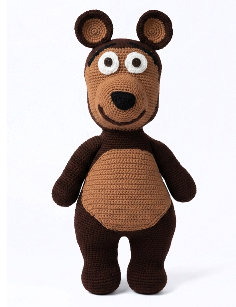 Masha and Bear Crochet Dolls - Syria Gift | Saja Handmade