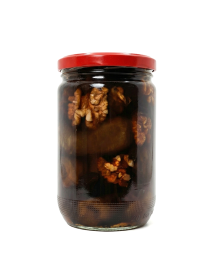 Qitaf Syrian Eggplant Jam with Walnuts 1kg glass jar for local Syria delivery