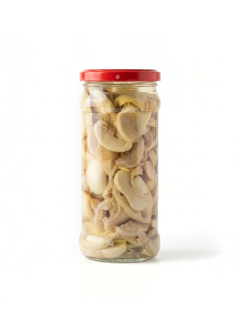 Pharaohs sliced oyster mushroom jar 600g for delivery in Syria