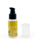 Yasar Bee Sun cream pump bottle with transparent cap removed