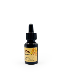 Yasar liquid propolis 50 percent concentration dropper bottle side view