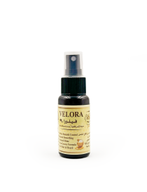 Front view of Yasar Velora hair and beard serum for instant smoothing and shine