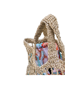 Raffia Summer Net Bag Inner Sack Crochet