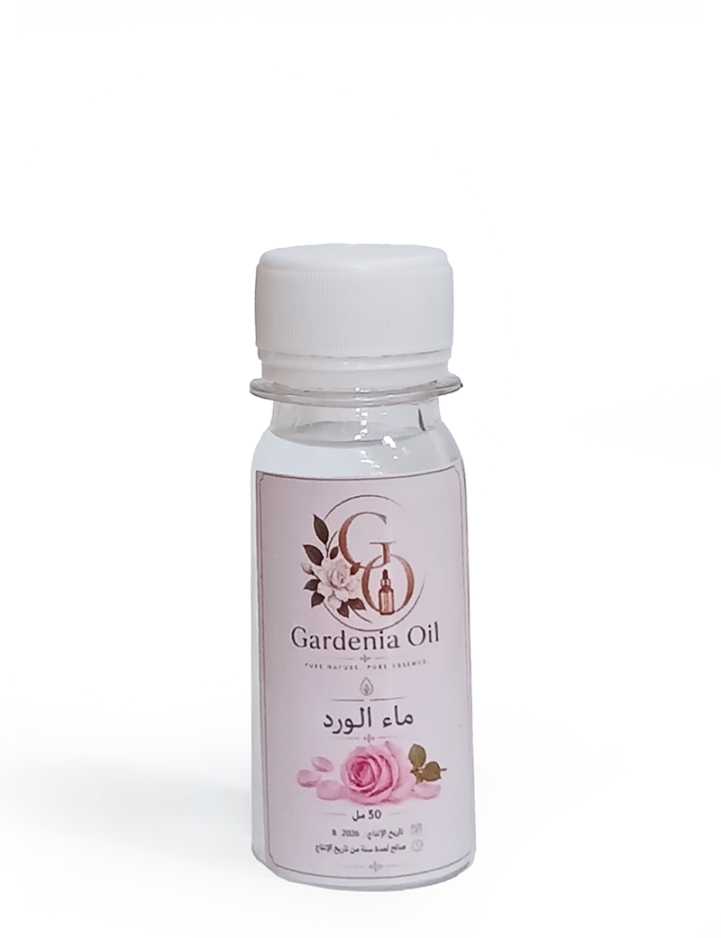 Gardenia Oil natural Rose Water bottle 50ml for skin toner care in Syria
