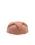 Ogaria natural herbal lavender olive oil bar soap in rose shape side view