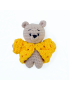 Mini Teddy Bear Yellow Jacket Crochet