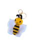 Crochet Bee Key Chain