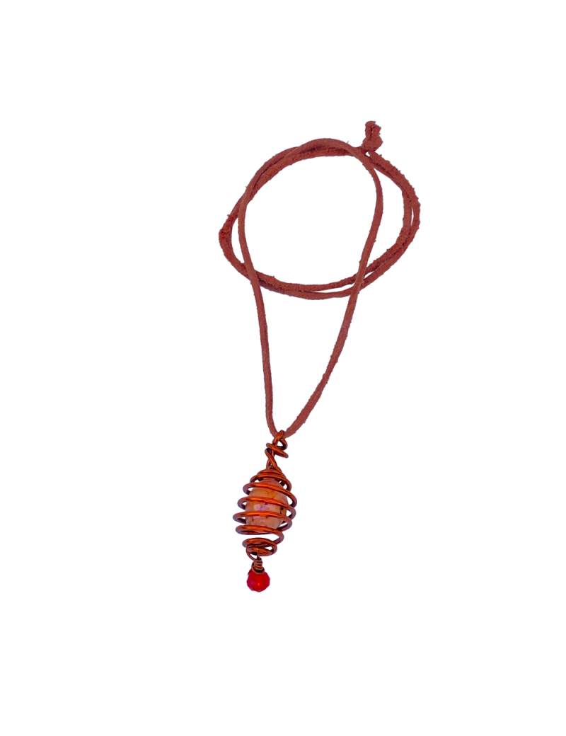 Aqeeq Copper Necklace