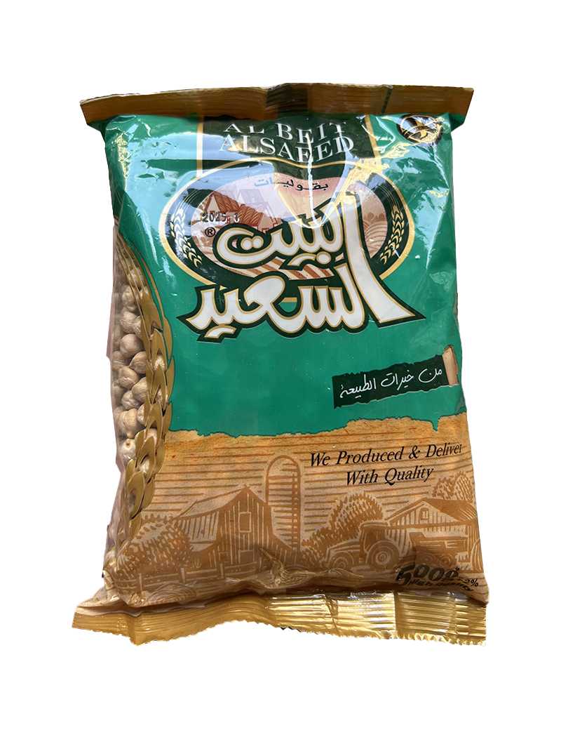 Grained chickpeas