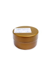 60g gold jar of Shea and Coconut moisturizing cream for face and body.