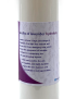 Product label showing benefits of lavender hydrolate for skin regeneration and acne.